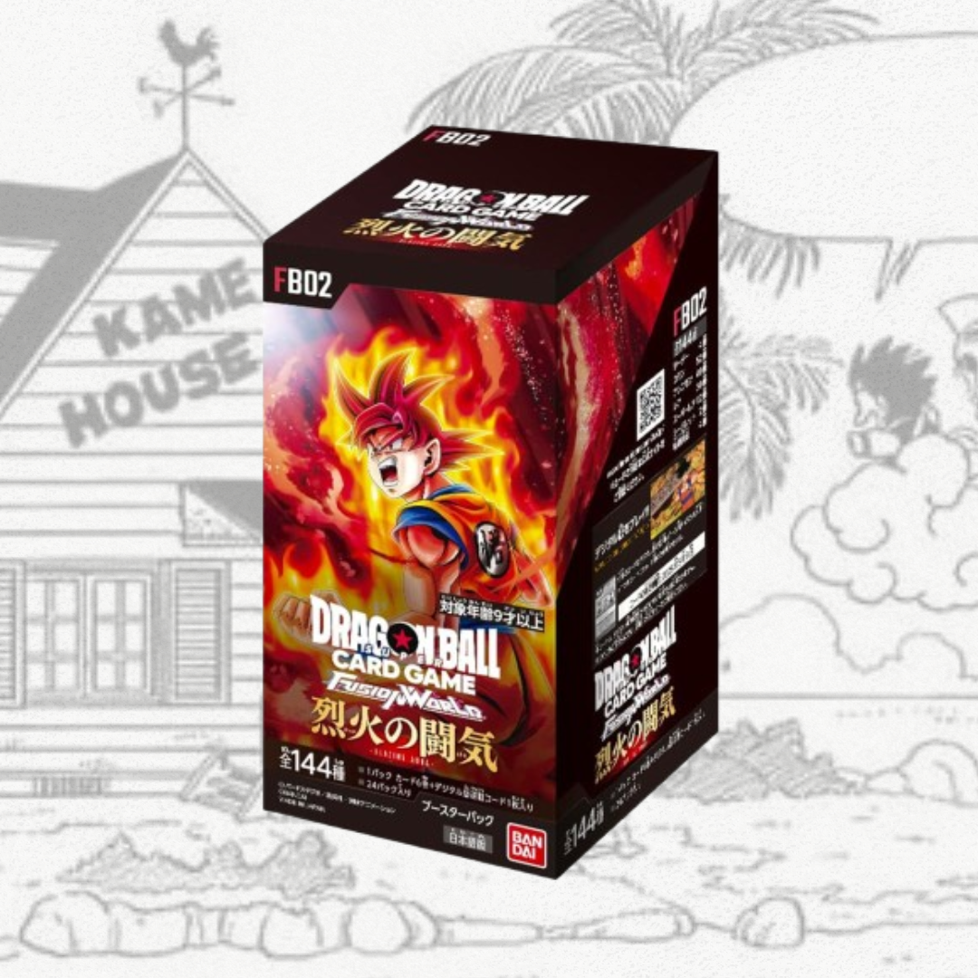 BOOSTER BOX DRAGON BALL - FB02 Raging Roar Japanese