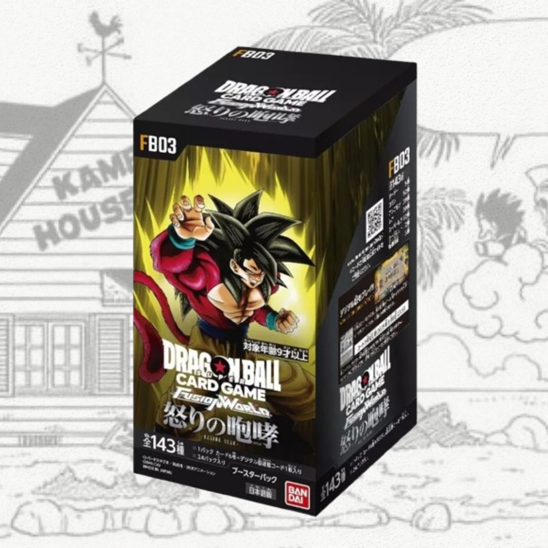 BOOSTER BOX DRAGON BALL - FB02 Blazing Aura Japanese - APERTO IN LIVE