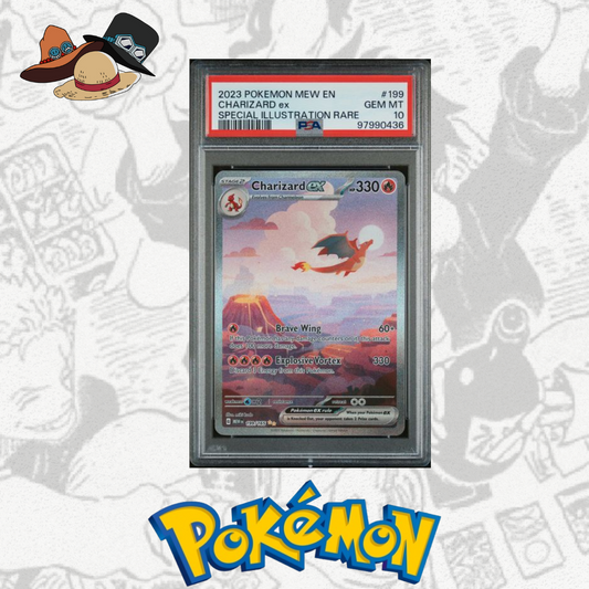Charizard Ex SAR 151 Japanese PSA10