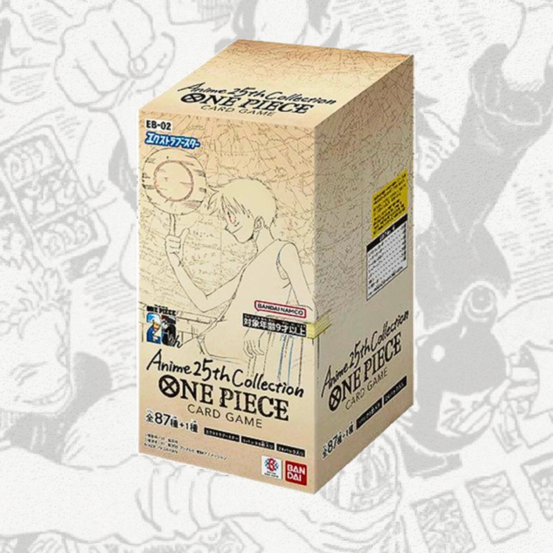 BOOSTER BOX ONE PIECE - EB02 Anime 25th Collection JAPANESE