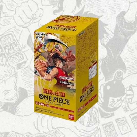 BOOSTER BOX ONE PIECE - OP04 Kingdoms Of Intrigues JAPANESE