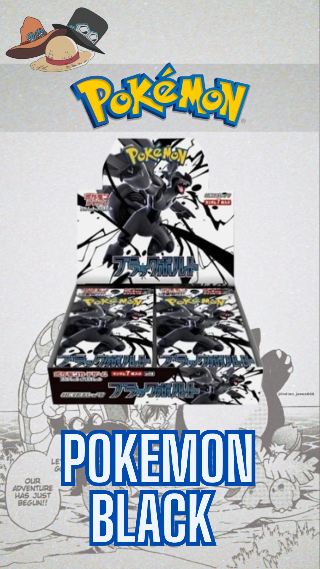 BOOSTER BOX POKEMON - Black Edition Japanese