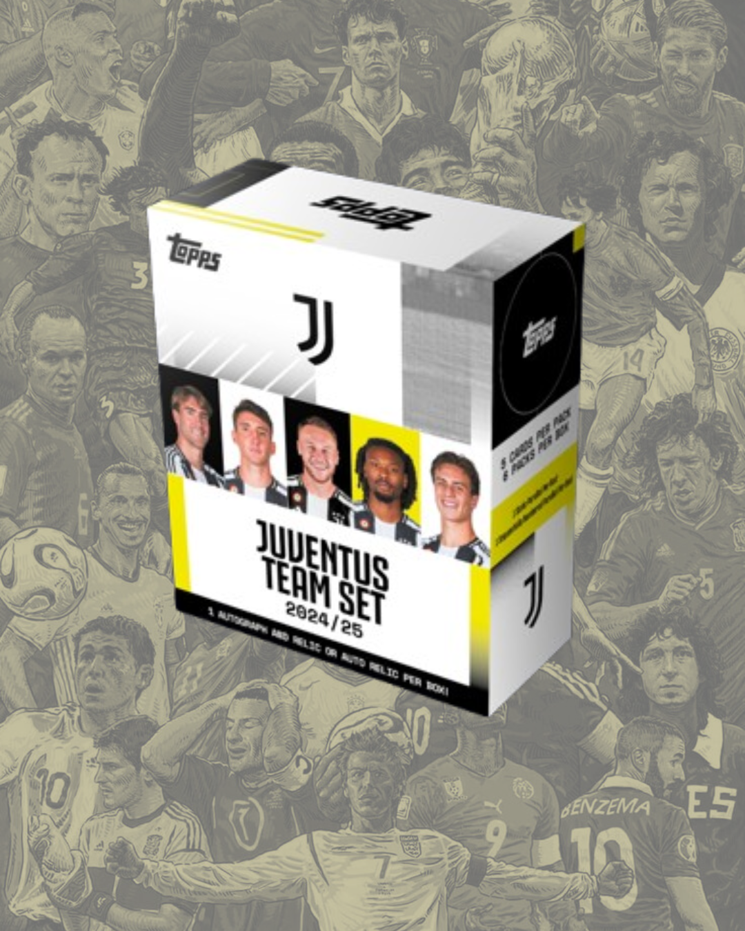 Box TOPPS Audience JUVENTUS